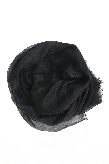 Pashma Silk Cashmere Plain Scarf 