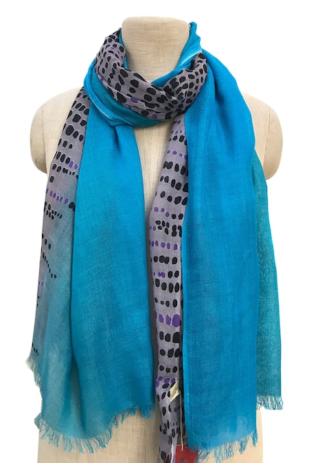 Pashma Ombre Silk Cashmere Scarf 