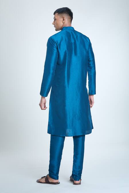 Arihant Rai Sinha Multi Color , Satin, Multicolor Paisley Woven Bundi And Kurta Set at Aza Fashions Arihant Rai Sinha_Multi Color , Satin, Multicolor Paisley Woven Bundi And Kurta Set_at_Aza_Fashions