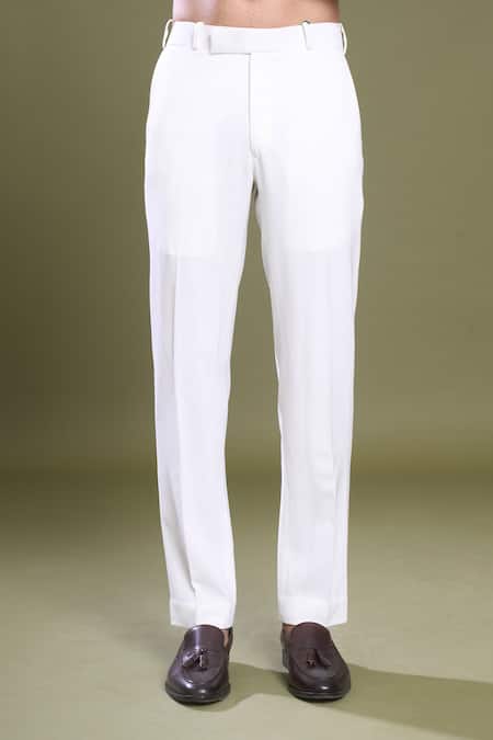 Buy_Arihant Rai Sinha_Cream , , Embroidery Aztec Bloom Bandhgala With Pant