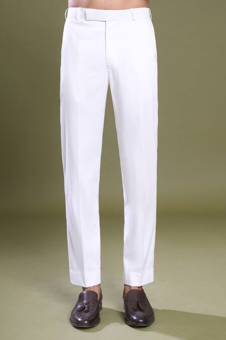 Buy_Arihant Rai Sinha_Pink Silk, Satin Mirrors Vine Embroidered Bandhgala With Pant