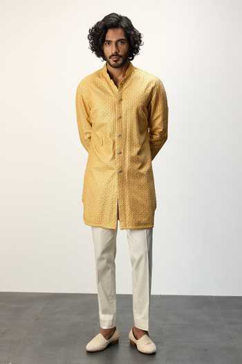 Arjan Dugal Inara Embroidered Kurta With Pant 