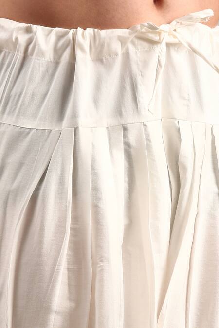 Buy_Mayank Modi - Men_Ivory Chanderi Sequins Embellished Pathani Set For Kids