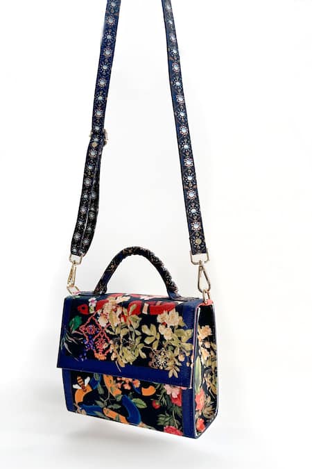 The Garnish Company Nyoka Garden Print Bag 