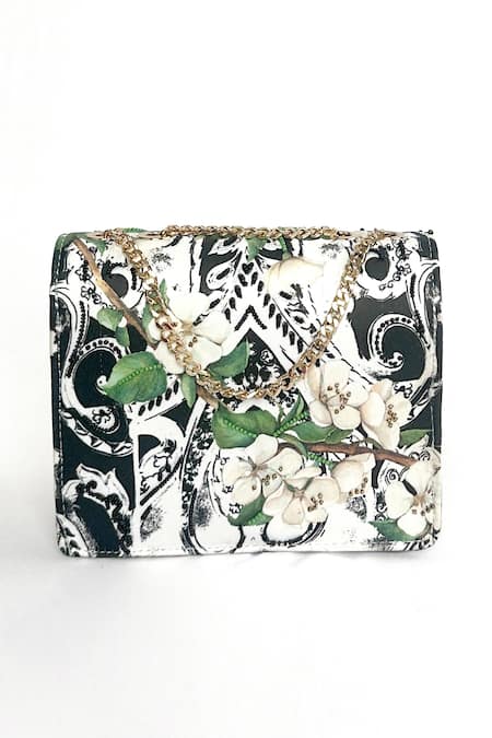 The Garnish Company Gondwana Paisley Print Sling Bag 