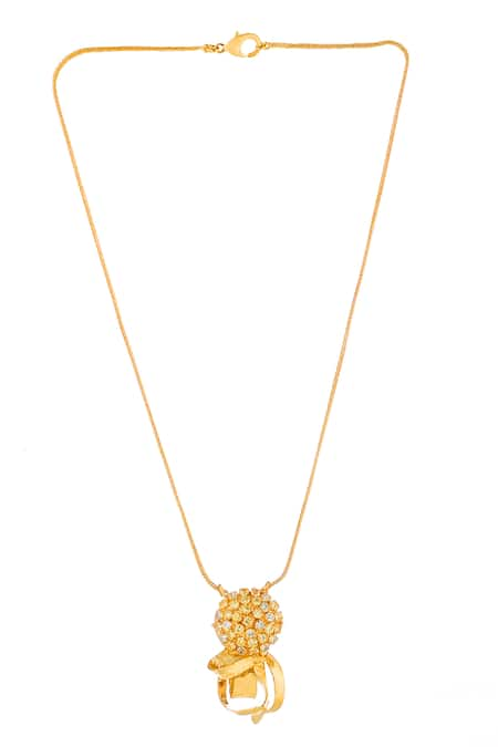 ITRANA Calendula Pendant Necklace 