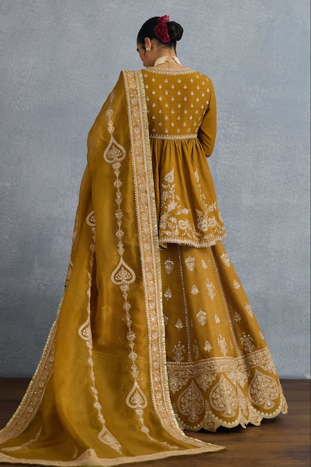 Torani Mehre Heer Mughal Floral Embroidered Lehenga Set 