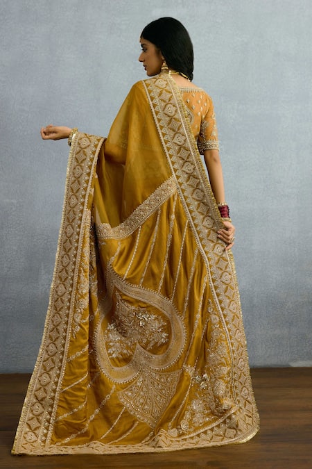 Torani Mehre Mariam Embroidered Saree 