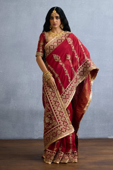 Torani Shamse Mariam Embroidered Saree 