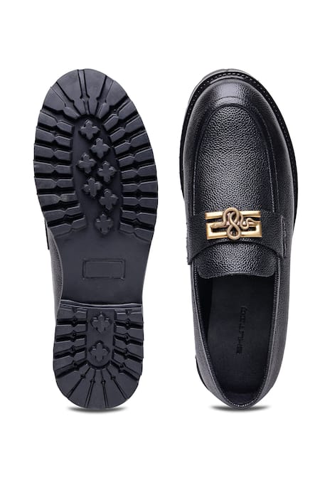 Shop Shutiq Black Embellished Sesha Barbados Serpent Mules at Aza Fashions Shop_Shutiq_Black Embellished Sesha Barbados Serpent Mules _at_Aza_Fashions