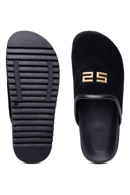 Shutiq SS Leather Embellished Mules 