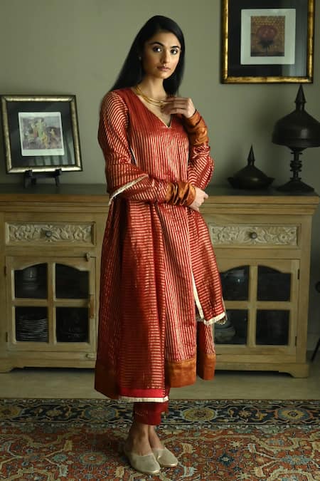 Shorshe Clothing Sameena Woven Dupatta 