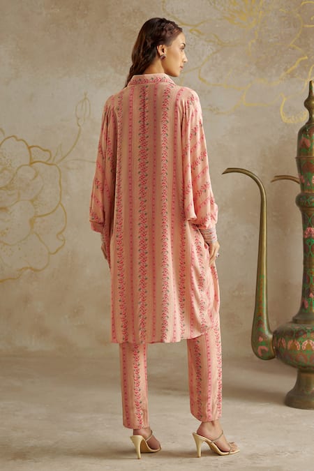 Chhavvi Aggarwal Floral Print Shirt With Pant 