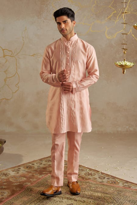 Chhavvi Aggarwal Gota Lace Embroidered Kurta With Pant 