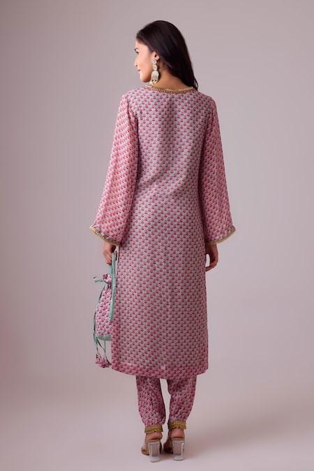 Nikasha Floral Printed Kurta Set  