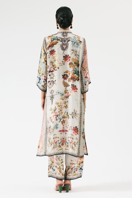 Rajdeep Ranawat Ghazala Floral Print Kurta 