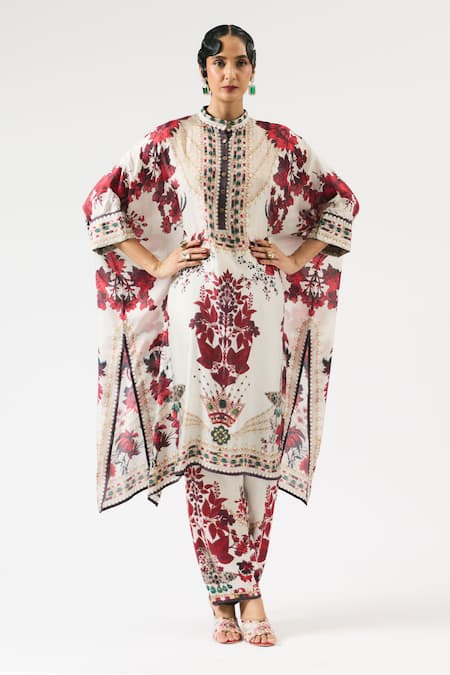 Rajdeep Ranawat Chanetelle Floral Print Tunic 