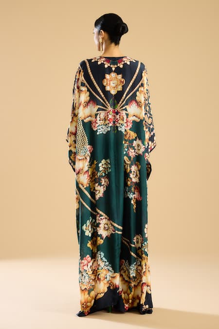 Rajdeep Ranawat Imama Floral Print Kaftan 