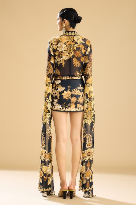 Rajdeep Ranawat Maaya Print Long Sleeve Shirt 