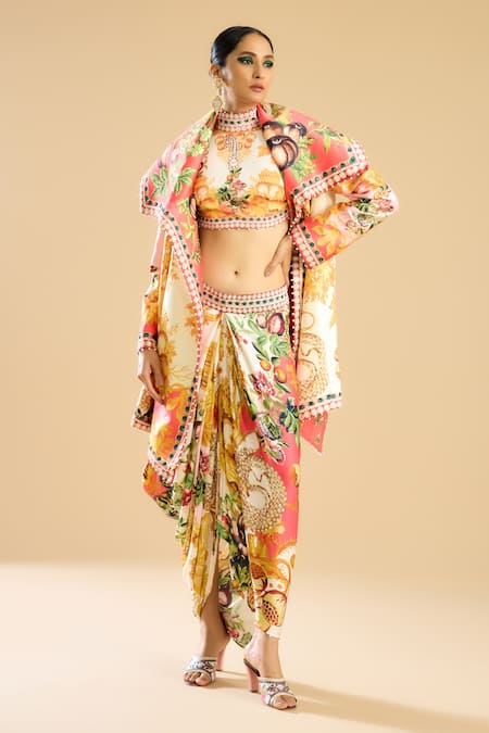 Rajdeep Ranawat Manorama Garden Print Jacket 