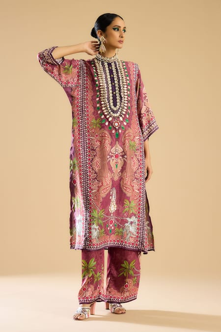 Rajdeep Ranawat Ghazala Floral Print Tunic 