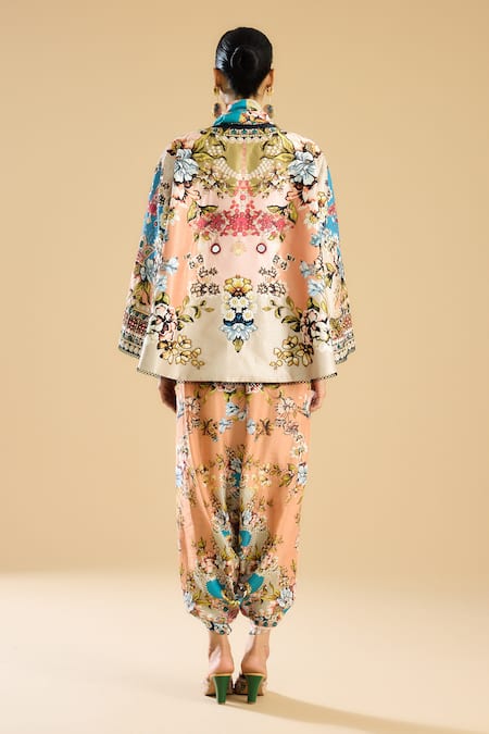 Rajdeep Ranawat Vagma Flower Print Jacket 