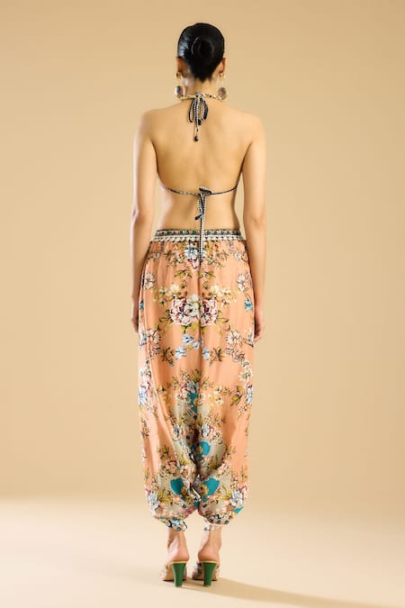 Rajdeep Ranawat Bridgette Garden Print Bralette 