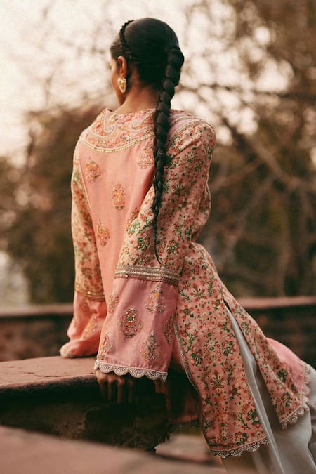 Petticoat Lane By Divya Paisley Embroidered Kurta Set 