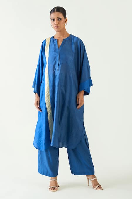 Shivani Bhargava Niti Color Block Tunic With Pant 