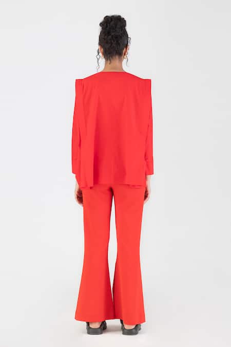 Amit Aggarwal Metallic Tape Embellished Shirt 