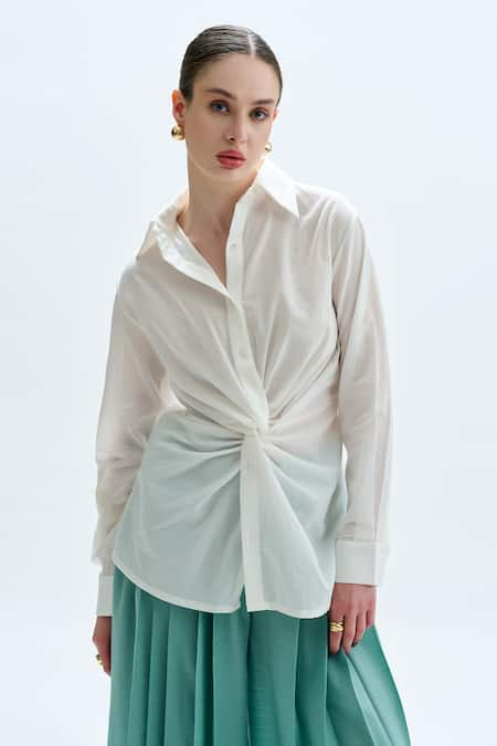 Aroka Cotton Twist Shirt 