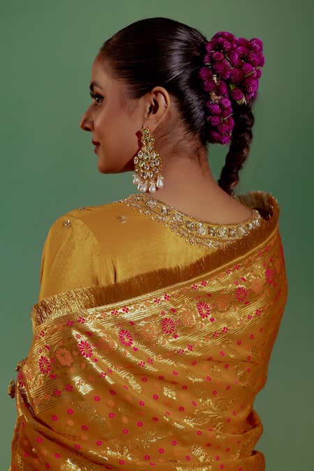 Gul By Aishwarya Damask Blossom Embroidered Kurta Set 