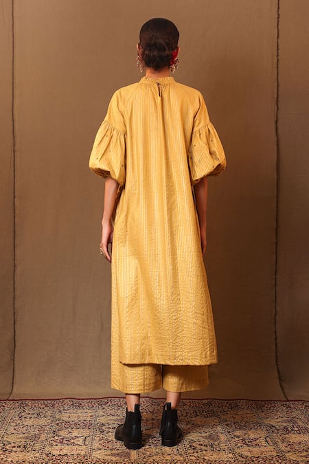 Mati Club Placement Embroidered Kurta 