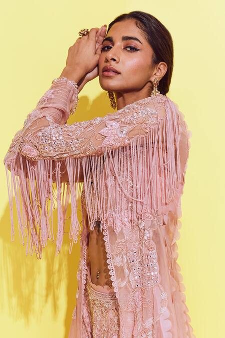 Buy Awigna Pink Organza, Net, Satin Sequins, Beads Spain Glory Embroidered Cape And Pant Set Online at Aza Fashions Buy_Awigna_Pink Organza, Net, Satin Sequins, Beads Spain Glory Embroidered Cape And Pant Set _Online_at_Aza_Fashions
