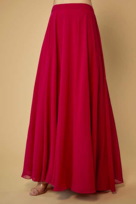 Buy FATIZ Pink Georgette, Lycra Sequins Sweetheart Neck And Thread Embroidered Anarkali Set Online at Aza Fashions Buy_FATIZ_Pink Georgette, Lycra Sequins Sweetheart Neck And Thread Embroidered Anarkali Set _Online_at_Aza_Fashions