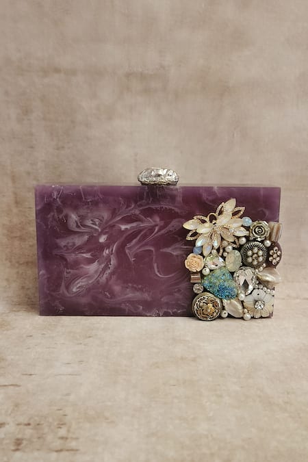 ADWITA BAGS & JEWELS The Butterfly Cluster Clutch 