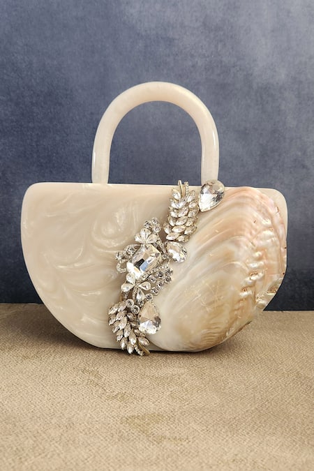 ADWITA BAGS & JEWELS The Ayah Crystal Embellished Bag 