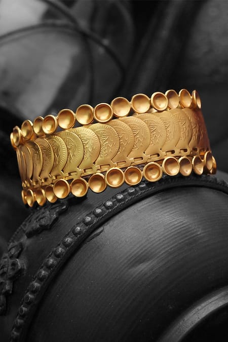 SUHANI PITTIE Layered Coin Embellished Cuffs 