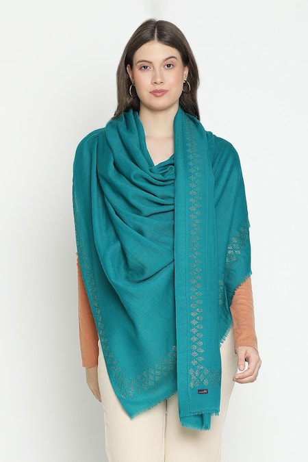 Shingora Swarovski Embellished Border Shawl 