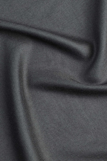 Shop_Shingora_Grey Fringed Edge Plain Shawl _Online_at_Aza_Fashions