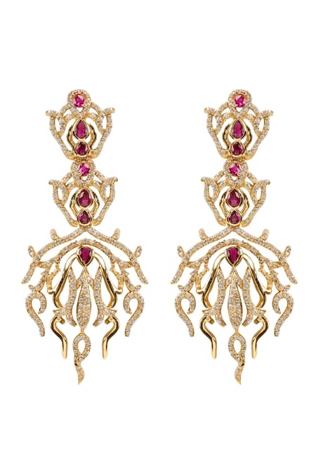 Opalina Soulful Jewellery Modern Muse Embellished Earrings 