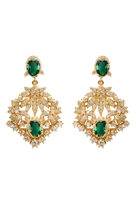 Opalina Soulful Jewellery Ethereal Love Crystal Embellished Earrings 