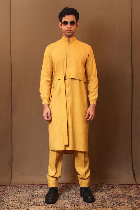MATI_1 Zari Embroidered Kurta 