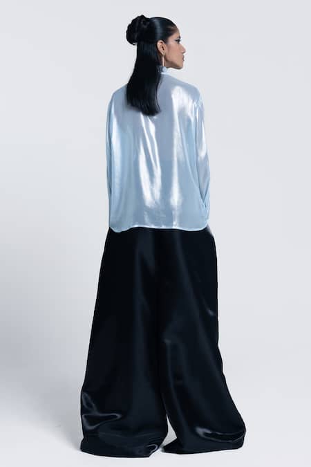 Pocketful Of Cherrie Glacial Glow Solid Shirt 