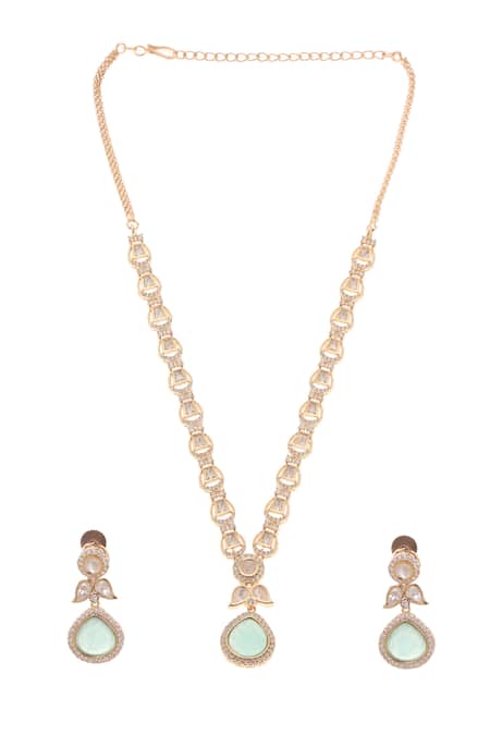 Minaki Nazakat Embellished Necklace Set 