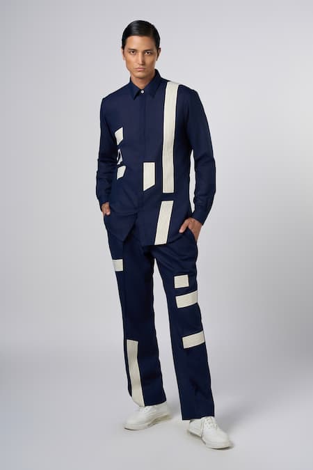 Line out line Linear Panelled Pant 