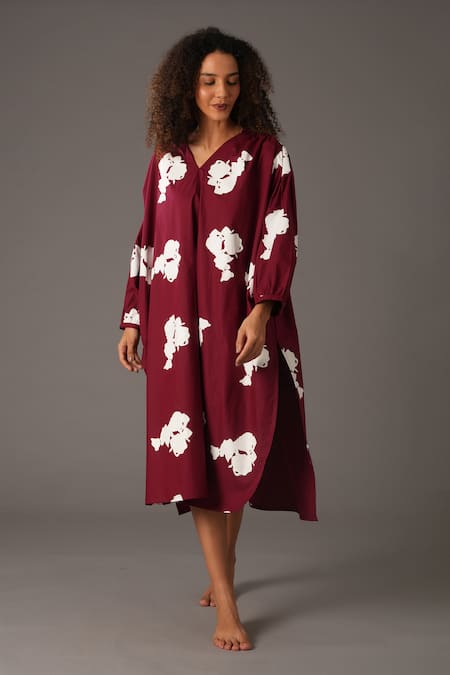 KHAT Garden Grace Print Dress 