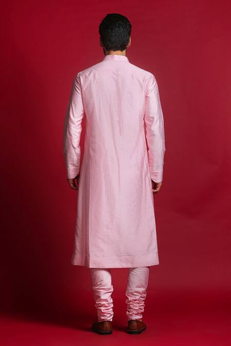 Char Chaand Ivory Brocade Sequins, Beads, Embroidery Mughal Sherwani Set at Aza Fashions Char Chaand_Ivory Brocade Sequins, Beads, Embroidery Mughal Sherwani Set _at_Aza_Fashions