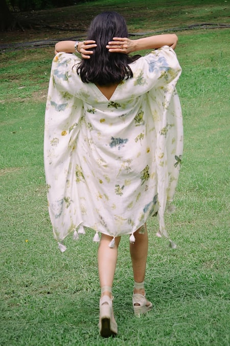 Jasmine Bains Floral Blossom Printed Kaftan 