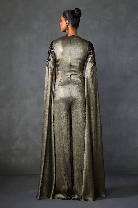 Namrata Joshipura Peizuli Embellished Textured Jumpsuit 